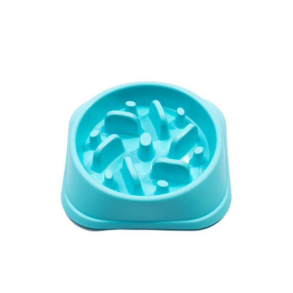 Slow Feeder Dog Bowl – Anti-Gulp Puzzle Feeding Bowl