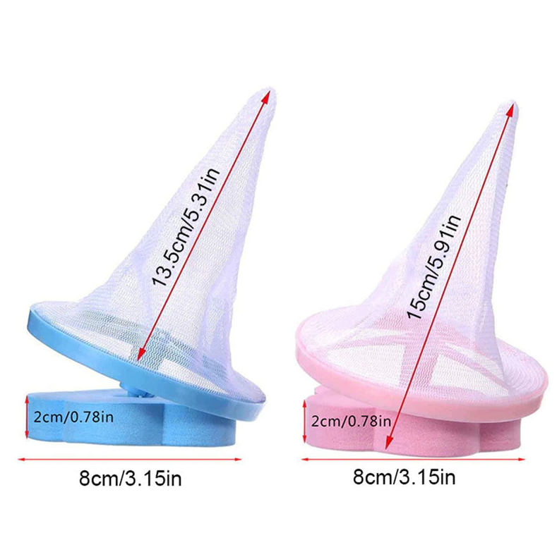 Floating Pet Hair Catcher for Washing Machine (2 Pack)