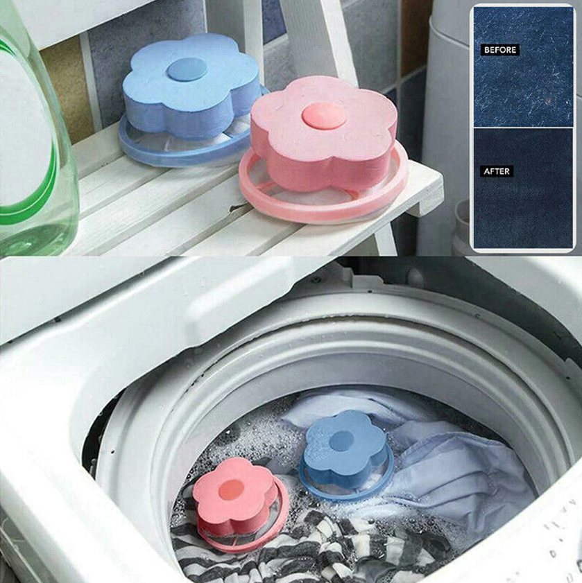 Floating Pet Hair Catcher for Washing Machine (2 Pack)