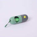 Dog Poop Bag Dispenser with Leash Clip & Extra Roll