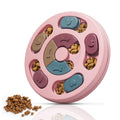 Dog Treat Puzzle Feeder – Interactive Spinner
